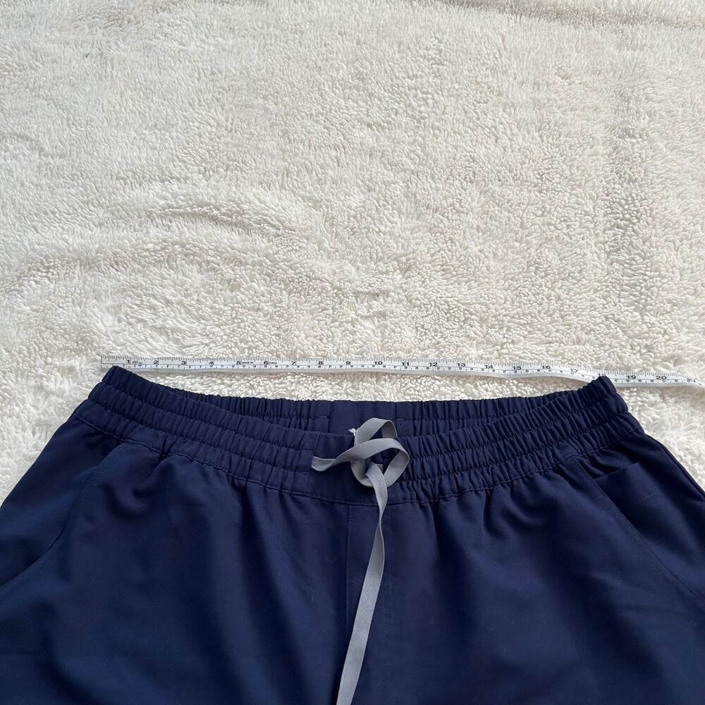 NWT FIGS High-Waisted Dowa Relaxed Straight Leg Scrub Pants 3XLP Navy Medical - Picture 4 of 6